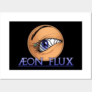 Aeon Flux (Black Print) Posters and Art